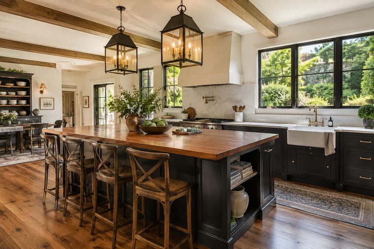Los Ranchos area home interior, illustrative